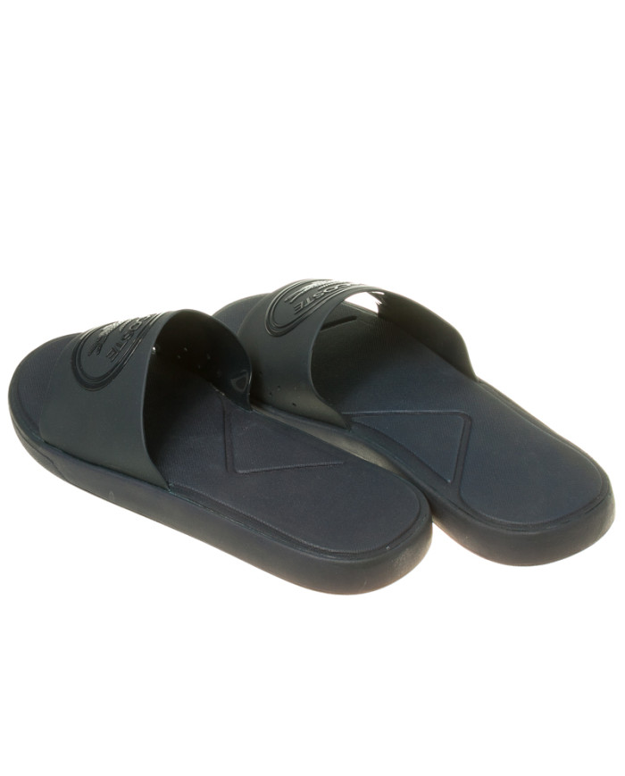Klapki damskie Lacoste L.30 SLIDE 318 1 CAW 736CAW002195K Niebieskie - Sklep online Mastersport