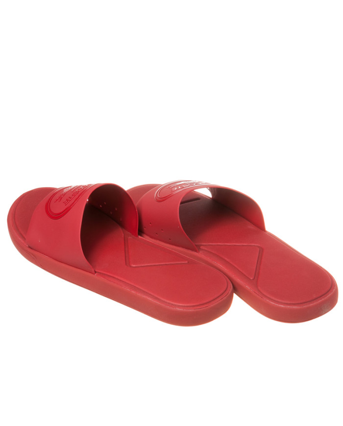 Klapki damskie Lacoste L.30 SLIDE 318 1 CAW 736CAW0021RR1 Czerwone - Sklep online Mastersport