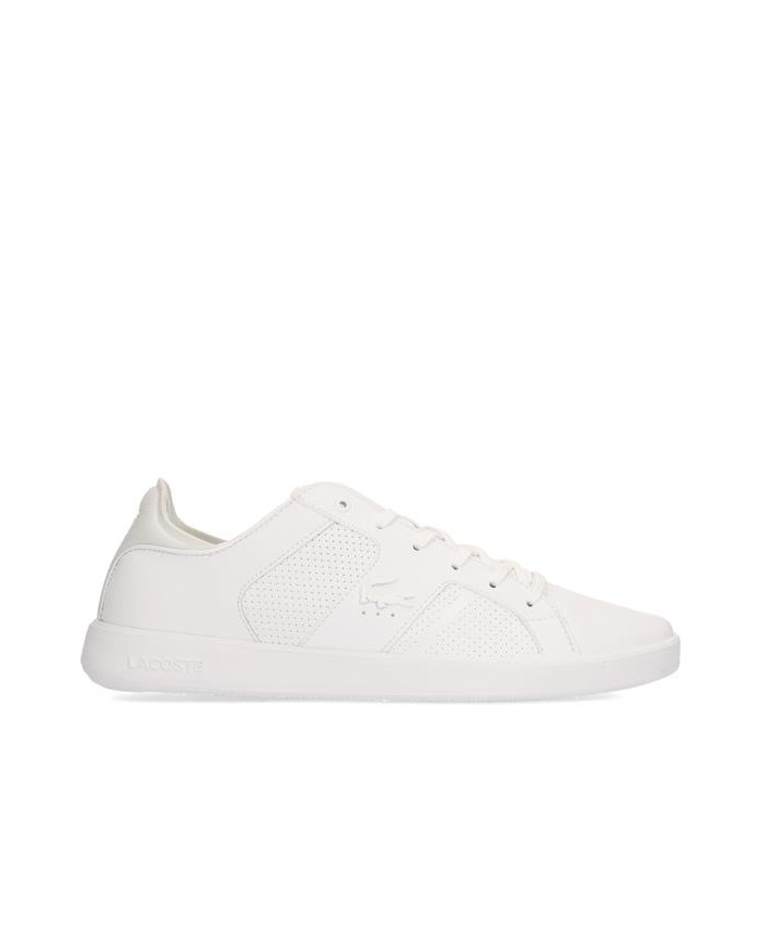 Buty męskie Lacoste NOVAS 120 3 SMA 739SMA001121G Białe - Sklep online Mastersport