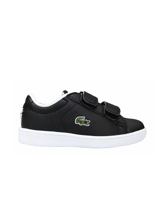 Buty dziecięce Lacoste CARNABY EVO STRAP 120 1 739SUI0005312 Czarne - Sklep online Mastersport