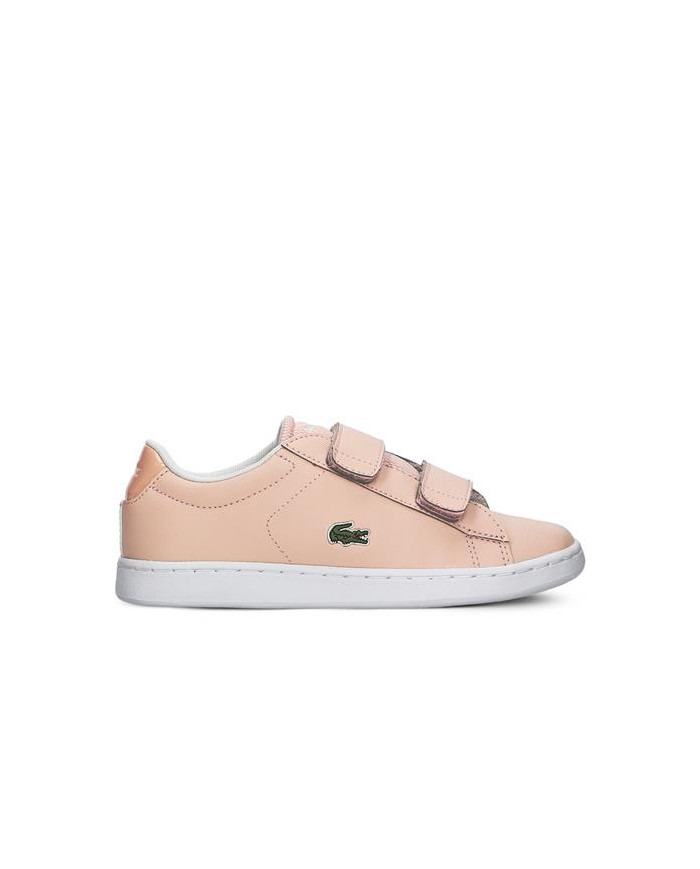 Buty dziecięce Lacoste CARNABY EVO STRAP 120 739SUI00057F8 Różowe - Sklep online Mastersport