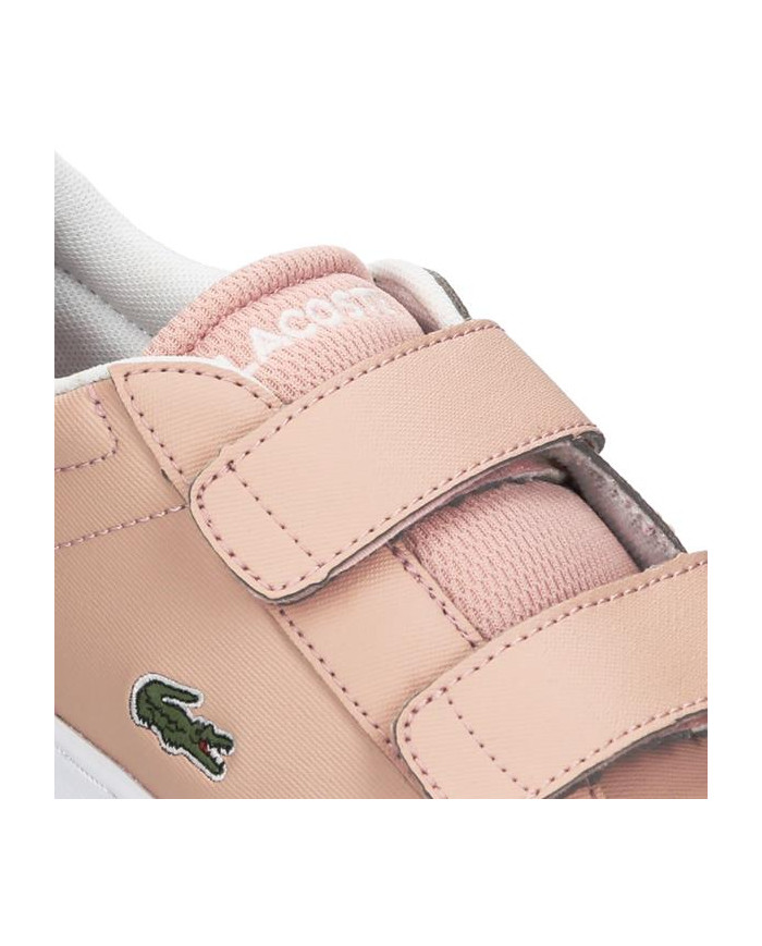 Buty dziecięce Lacoste CARNABY EVO STRAP 120 739SUI00057F8 Różowe - Sklep online Mastersport