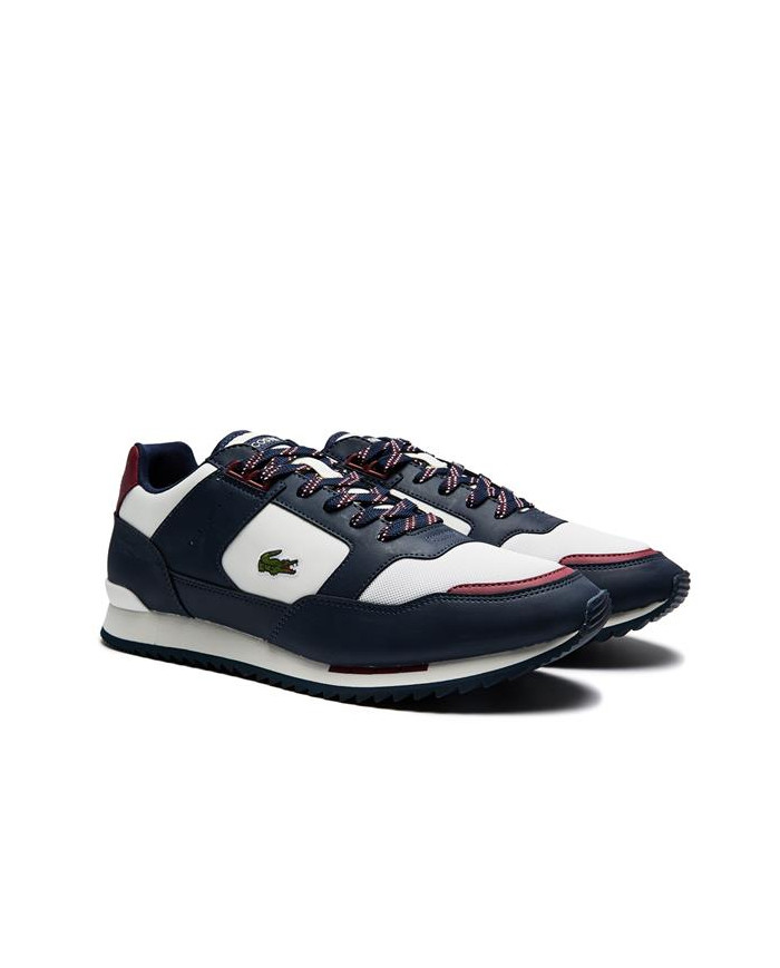 Buty męskie Lacoste PARTNET 742SMA0066WN1 Niebieskie - Sklep online Mastersport