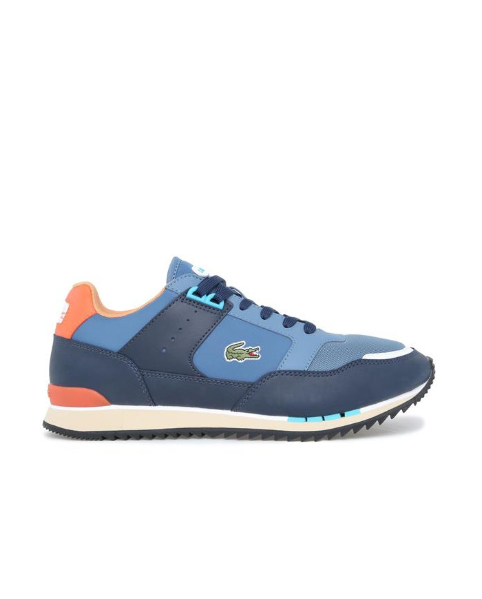 Buty męskie Lacoste PARTNET 742SMA0072BN1 Niebieskie - Sklep online Mastersport