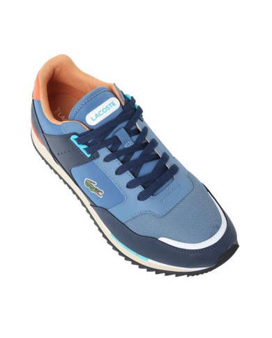 Buty męskie Lacoste PARTNET 742SMA0072BN1 Niebieskie - Sklep online Mastersport