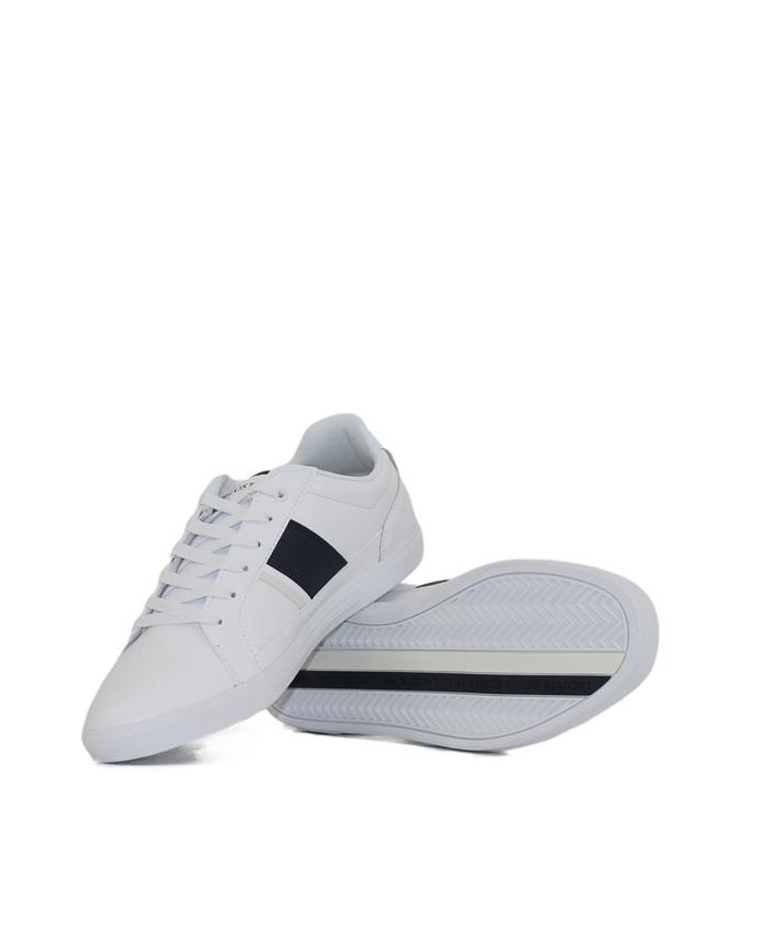 Buty męskie Lacoste EUROPA 743SMA0024042 Białe - Sklep online Mastersport
