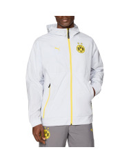 Bluza męska Puma BVB PUMATECH FZ HOODIE 78169618 Biała - Sklep online Mastersport