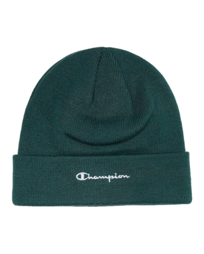 Czapka Champion BEANIE CAP 804671GS549 Zielona - Sklep online Mastersport