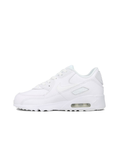 Buty dziecięce Nike AIR MAX 90 LEATHER (PS) 833414100 Białe - Sklep online Mastersport