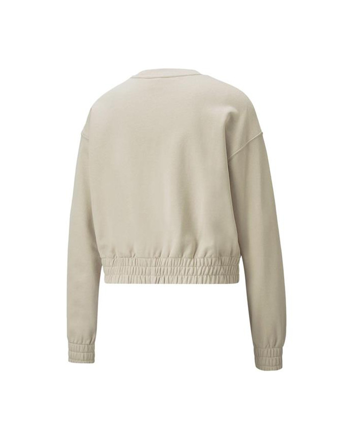 Bluza damska Puma HER CREW TR 84709464 Beżowa - Sklep online Mastersport