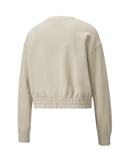 Bluza damska Puma HER CREW TR 84709464 Beżowa - Sklep online Mastersport