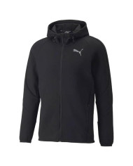 Bluza męska Puma EVOSTRIPE FULL ZIP HOODIE 84740101 Czarna - Sklep online Mastersport