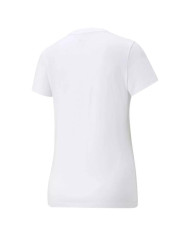 Koszulka damska Puma ESS+ METALLIC LOGO TEE 84830302 Biała - Sklep online Mastersport