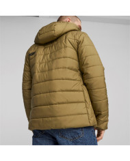 Kurtka męska Puma ESS HOODED PADDED JKT 84893893 Zielona - Sklep online Mastersport