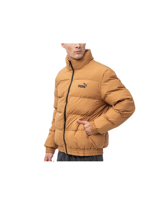 Kurtka męska Puma ESS+ POLYBALL PUFFER 84934574 Brązowa - Sklep online Mastersport