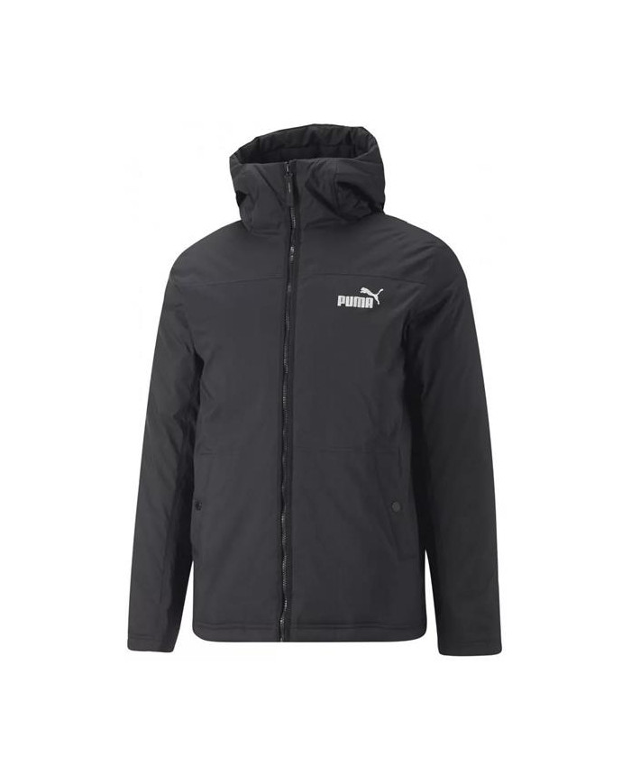 Kurtka męska Puma COLOURBLOCK HOODED PADDED JKT 84934601 Czarna - Sklep online Mastersport