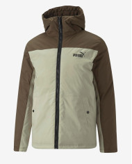 Kurtka męska Puma COLOURBLOCK HOODED PADDED JKT 84934668 Zielona - Sklep online Mastersport