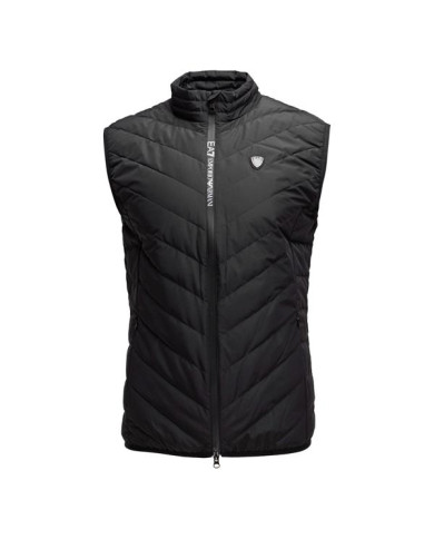 Kamizelka męska EA7 GILET 8NPQ03-PNE1Z-1200 Czarna - Sklep online Mastersport