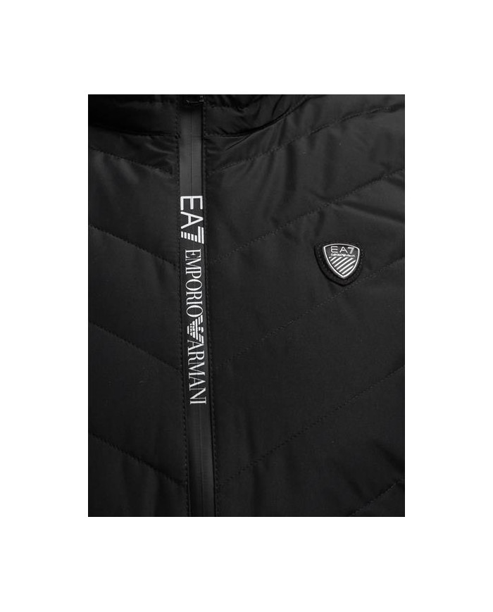 Kamizelka męska EA7 GILET 8NPQ03-PNE1Z-1200 Czarna - Sklep online Mastersport