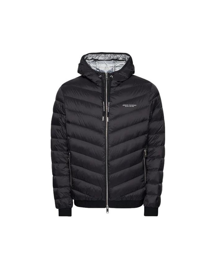 Kurtka męska Armani Exchange GIUBBINO 8NZB53-ZNW3Z-0217 Czarna - Sklep online Mastersport