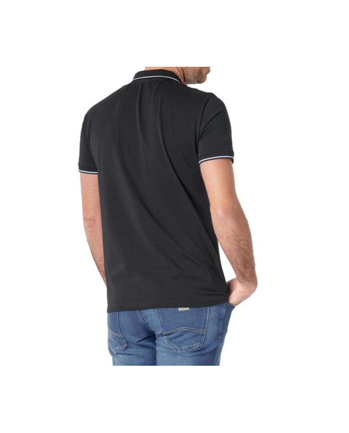 Koszulka męska Armani Exchange POLO 8NZF71-ZJH2Z-1200 Czarna - Sklep online Mastersport