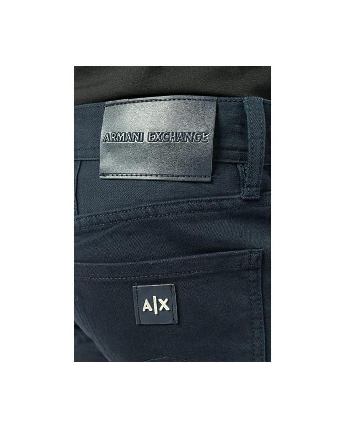 Spodnie męskie Armani Exchange PANTALONE 8NZJ13-Z1SBZ-1510 Niebieskie - Sklep online Mastersport