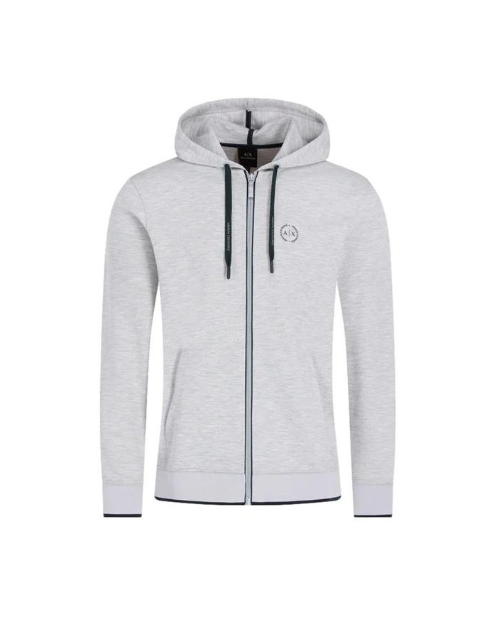 Bluza męska Armani Exchange FELPA 8NZM74-Z9N1Z-3929 Szara - Sklep online Mastersport