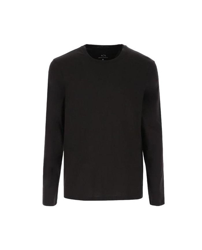 Koszulka męska Armani Exchange T-SHIRT 8NZM77-ZJA5Z-1200 Czarna - Sklep online Mastersport