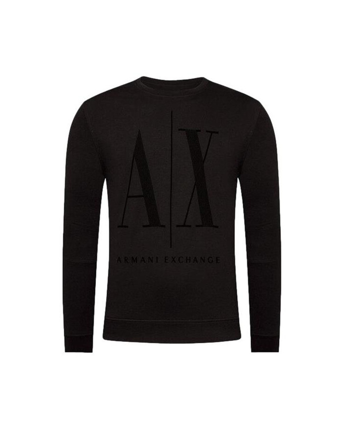 Bluza męska Armani Exchange FELPA 8NZMPD-ZJ1ZZ-1200 Czarna - Sklep online Mastersport