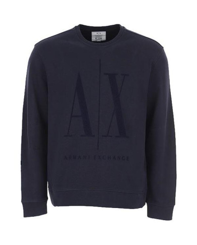 Bluza męska Armani Exchange FELPA 8NZMPD-ZJ1ZZ-1510 Czarna - Sklep online Mastersport