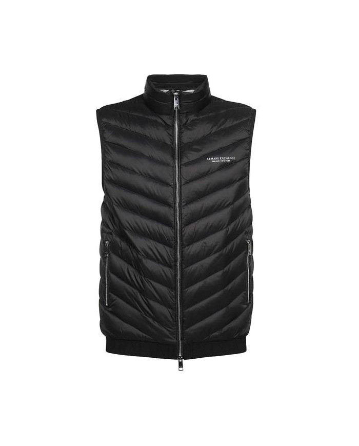 Kamizelka męska Armani Exchange GILET 8NZQ52-ZNW3Z-0217 Czarna - Sklep online Mastersport
