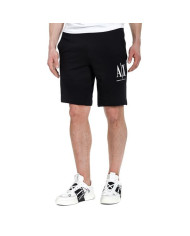 Szorty męskie Armani Exchange BERMUDA 8NZSPA-ZJ1ZZ-1200 Czarne - Sklep online Mastersport