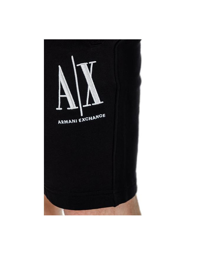 Szorty męskie Armani Exchange BERMUDA 8NZSPA-ZJ1ZZ-1200 Czarne - Sklep online Mastersport