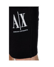 Szorty męskie Armani Exchange BERMUDA 8NZSPA-ZJ1ZZ-1200 Czarne - Sklep online Mastersport