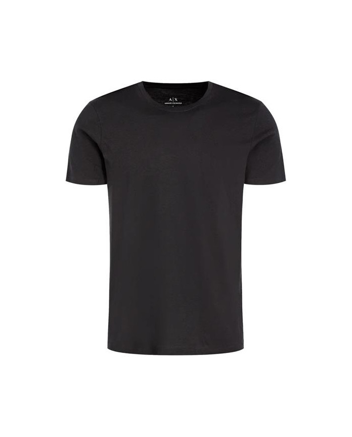 Koszulka męska Armani Exchange T-SHIRT 8NZT74-ZJA5Z-1200 Czarna - Sklep online Mastersport