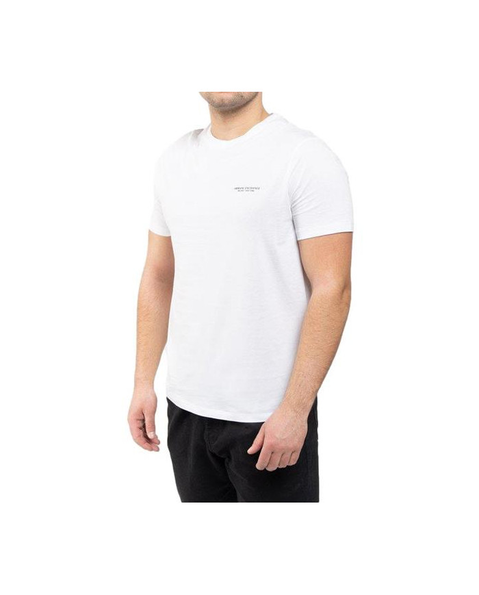 Koszulka męska Armani Exchange T-SHIRT 8NZT91-Z8H4Z-1100 Biała - Sklep online Mastersport