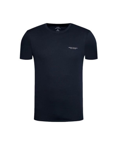 Koszulka męska Armani Exchange T-SHIRT 8NZT91-Z8H4Z-1510 Niebieska - Sklep online Mastersport