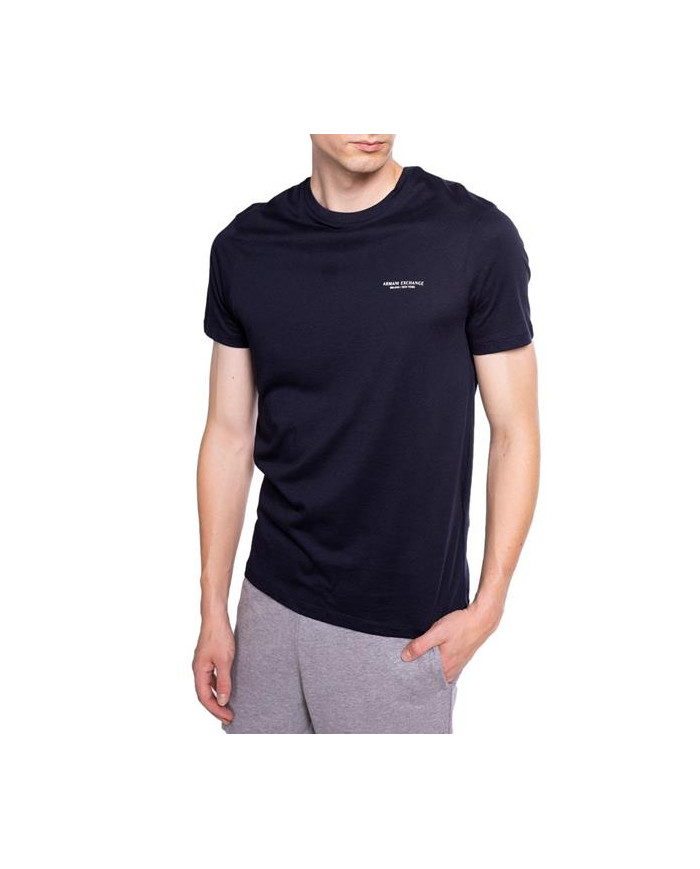Koszulka męska Armani Exchange T-SHIRT 8NZT91-Z8H4Z-1510 Niebieska - Sklep online Mastersport