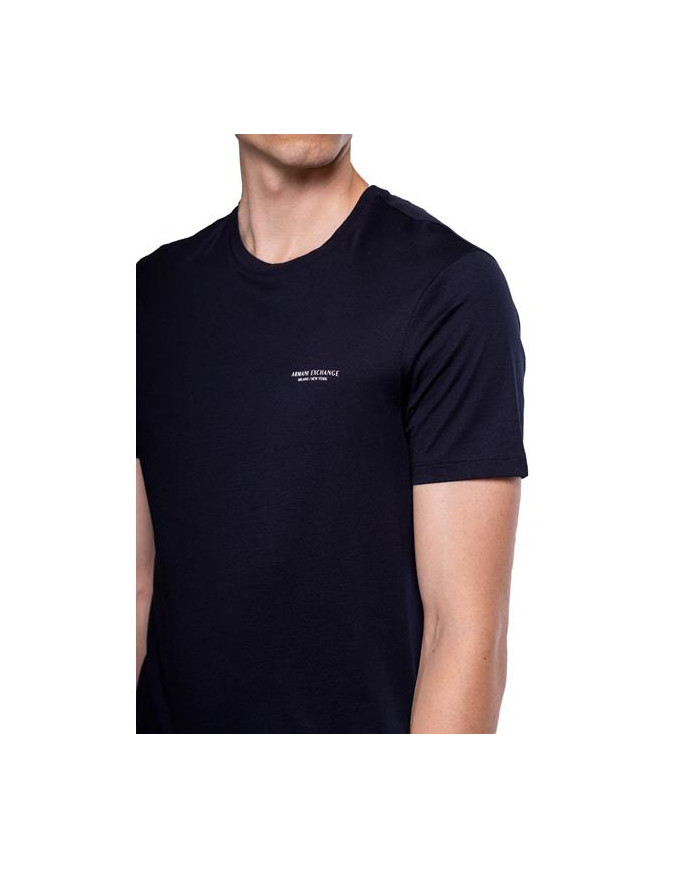 Koszulka męska Armani Exchange T-SHIRT 8NZT91-Z8H4Z-1510 Niebieska - Sklep online Mastersport
