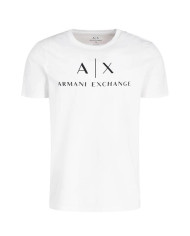 Koszulka męska Armani Exchange T-SHIRT 8NZTCJ-Z8H4Z-1100 Biała - Sklep online Mastersport