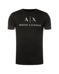 Koszulka męska Armani Exchange T-SHIRT 8NZTCJ-Z8H4Z-1200 Czarna - Sklep online Mastersport