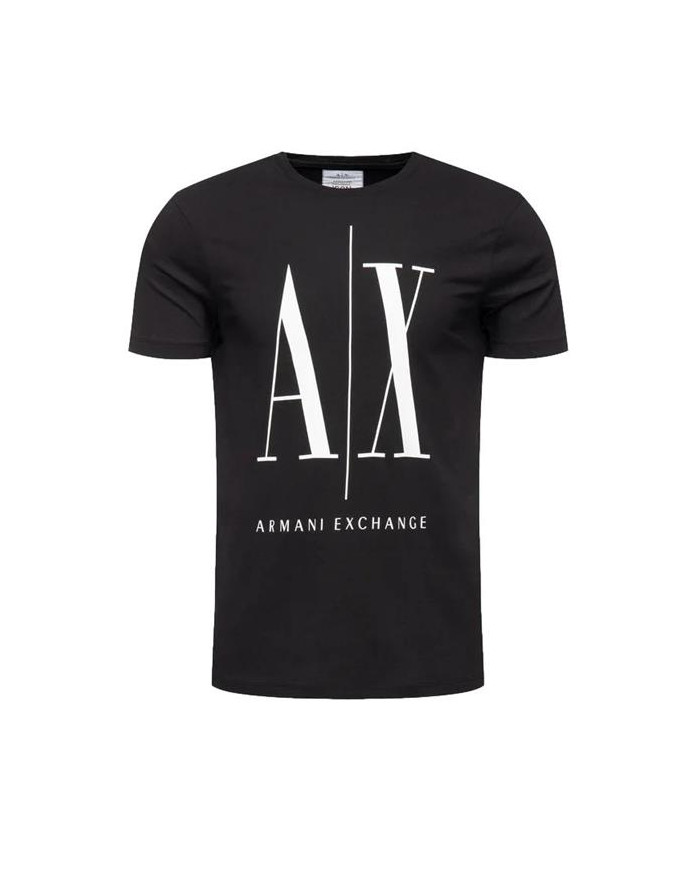 Koszulka męska Armani Exchange T-SHIRT 8NZTPA-ZJH4Z-1200 Czarna - Sklep online Mastersport