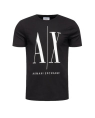 Koszulka męska Armani Exchange T-SHIRT 8NZTPA-ZJH4Z-1200 Czarna - Sklep online Mastersport