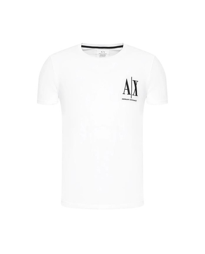 Koszulka męska Armani Exchange T-SHIRT 8NZTPH-ZJH4Z-1100 Biała - Sklep online Mastersport