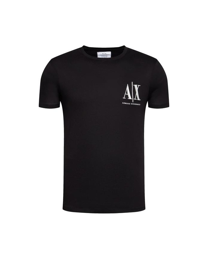 Koszulka męska Armani Exchange T-SHIRT 8NZTPH-ZJH4Z-1200 Czarna - Sklep online Mastersport