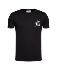 Koszulka męska Armani Exchange T-SHIRT 8NZTPH-ZJH4Z-1200 Czarna - Sklep online Mastersport