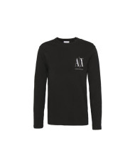 Koszulka męska Armani Exchange T-SHIRT 8NZTPL-ZJH4Z-1200 Czarna - Sklep online Mastersport