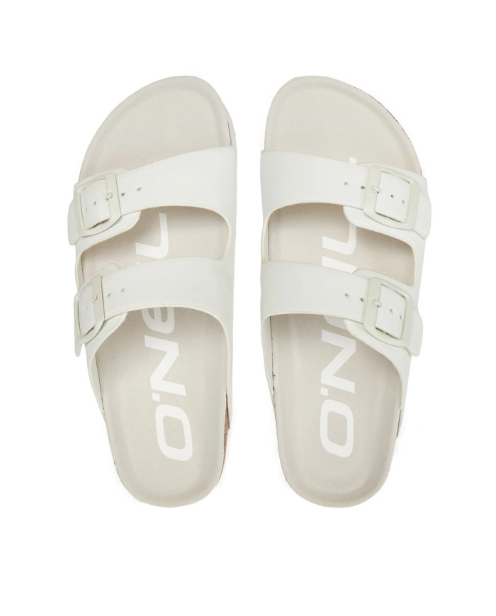 Klapki damskie ONeill SANDY SLIDER WOMEN LOW 9024101802A Białe - Sklep online Mastersport