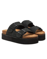 Klapki damskie ONeill PLATFORM SLIDER WOMEN LOW 9024101925Y Czarne - Sklep online Mastersport