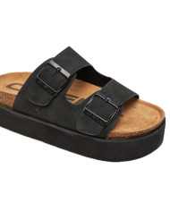 Klapki damskie ONeill PLATFORM SLIDER WOMEN LOW 9024101925Y Czarne - Sklep online Mastersport